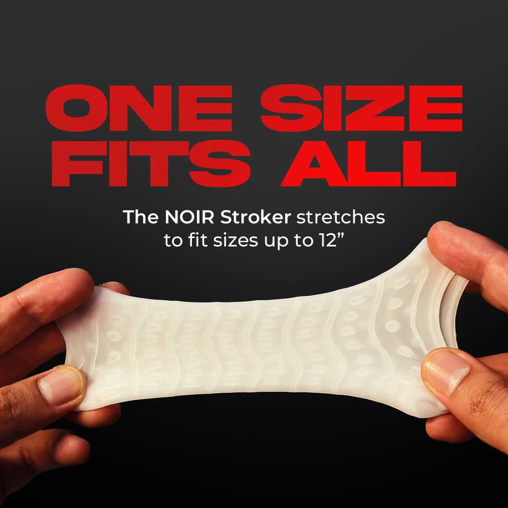 NOIR Stroker – Non-Electric TPE Stroker for Men | Personal Wellness Device